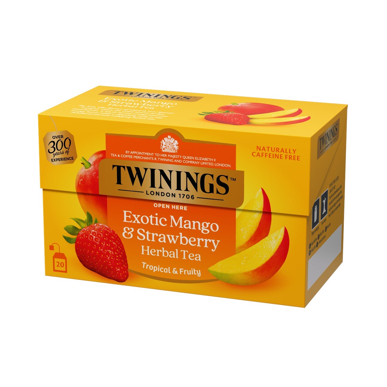 Twinings Strawberry&Mango Örtte 20-pack